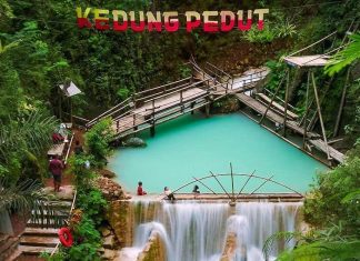 Permata Kulon Progo, Air Terjun Kedung Pedut dengan Dua Warna Air