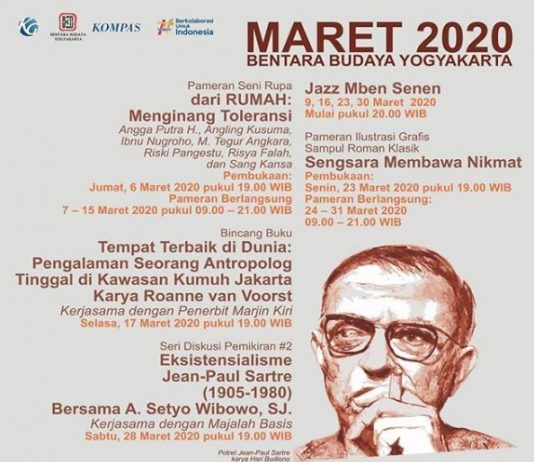 Agenda Bentara Budaya Yogyakarta Bulan Maret 2020