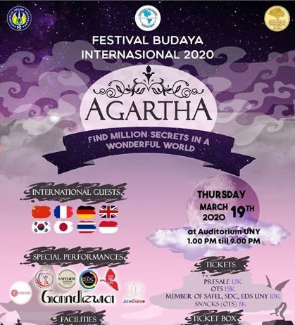 Festival Budaya Internasional 2020 (19 Maret 2020)