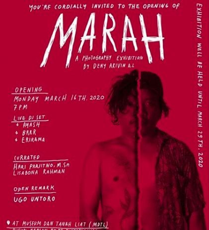 Photography Exhibition “MARAH” (16-29 Maret 2020)