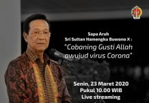Sapa Aruh Sri Sultan Hamengku Buwono X