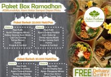 Paket Box Ramadhan Sekar Kedhaton Restaurant