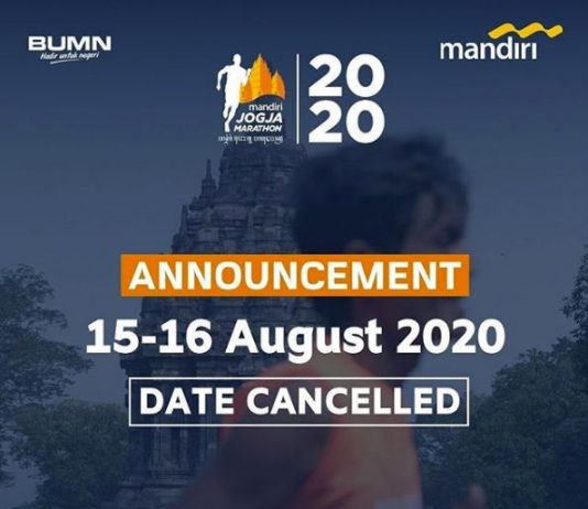 Date Cancelled Mandiri Jogja Marathon 2020