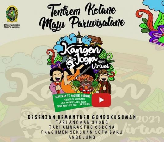 Kangen Jogja āTentrem Kotane Maju Pariwisataneā (1 April 2021)