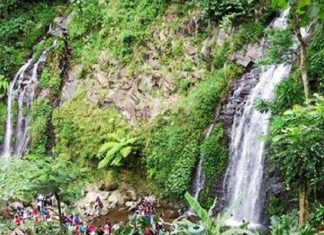 Air Terjun Pengantin Gunungkidul Tawarkan Sejuta Keseruan