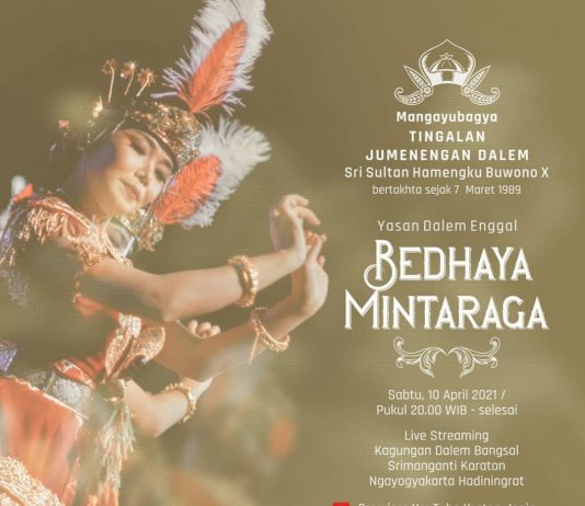 Yasan Dalem Enggal: Bedhaya Mintaraga (10 April 2021)