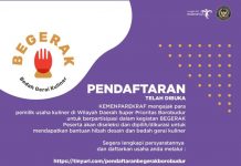 Pendaftaran Bedah Gerai Kuliner