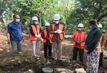 Peletakan Batu Pertama Pembangunan Sarpras Umbul Beji