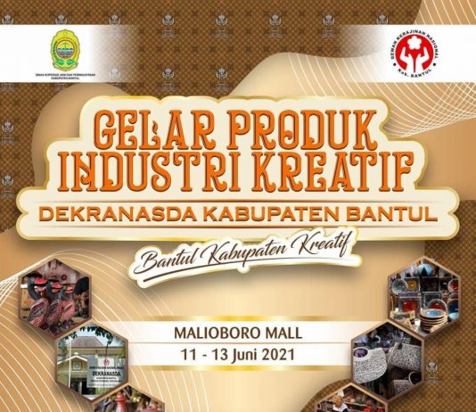 Gelar Produk Industri Kreatif Dekranasda Bantul (11-13 Juni 2021)