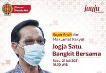 Jogja Satu Bangkit Bersama