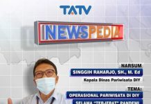 NEWSPEDIA : Operasional Pariwisata Di DIY Selama “Terjerat” Pandemi