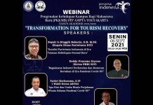 WEBINAR “TRANSFORMATION FOR TOURISM RECOVERY” (6 September 2021)