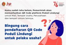 QR Code Platfrom di Aplikasi pedulilindungi.id