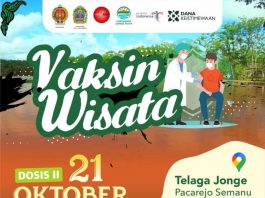 Vaksin Wisata Dosis ke 2 Telogo Jonge, Pacarejo, Semanu, Gunungkidul
