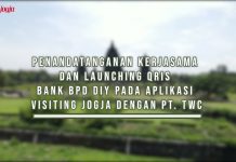 Launching QRIS Bank BPD DIY pada Aplikasi Visiting Jogja dengan PT Taman Wisata Candi Borobudur Prambanan dan Ratu Boko