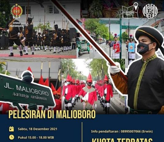 PELESIRAN MALIOBORO bersama Bregada Rakyat (18 Desember 2021)