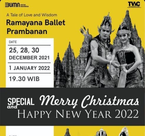 Menikmati Pertunjukan Kolosal nan Menawan di Prambanan (24 Desember 2021 – 1 Januari 2022)