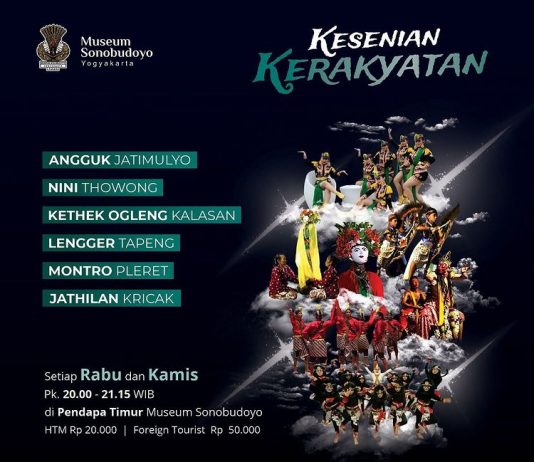 Pagelaran Kesenian Kerakyatan (Setiap hari Rabu dan Kamis)