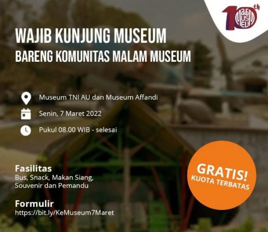 Malamuseum “Museum TNI AU dan Museum Affandi ” (7 Maret 2022)