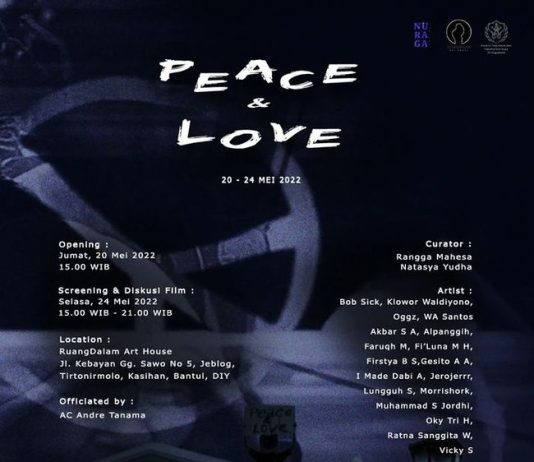 Pameran Seni Rupa PEACE & LOVE (20 – 24 Mei 2022)