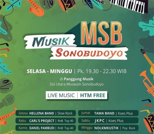 Live Music Museum Sonobudoyo (Selasa – Minggu)