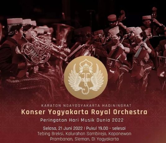 Konser Yogyakarta Royal Orchestra Peringatan Hari Musik Dunia 2022 (21 Juni 2022)
