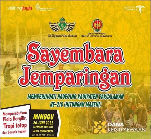 Sayembara Jemparingan (26 Juni 2022)