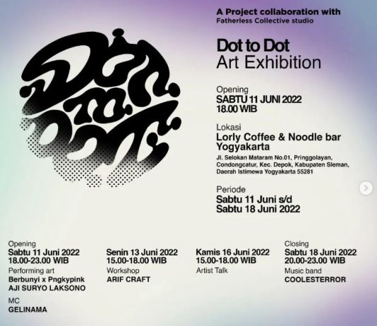 Dot to Dot Art Exhibition (11 – 18 Juni 2022)