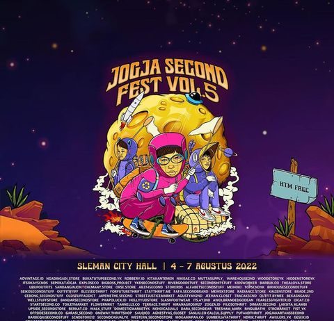 JOGJA SECOND FEST #5 (4-7 Agustus 2022)