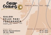 Pameran Arsip Tari ” Gelar Gulung” (29 Juli – 5 Agustus 2022)