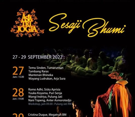 Asia Tri Jogja 2022: Sesaji Bhumi (27 – 29 September 2022)