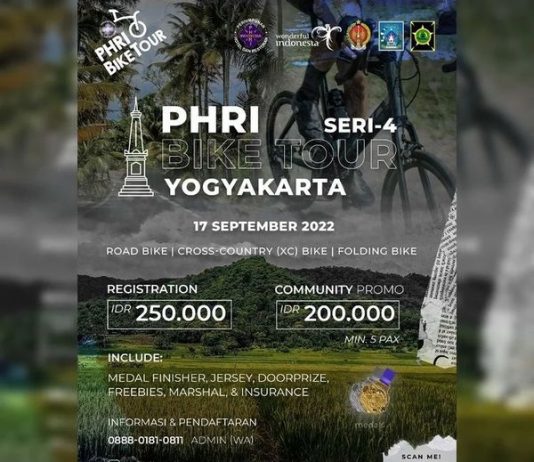 PHRI Bike Tour Yogyakarta Sesi 4 (17 September 2022)