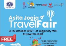 Pameran Wisata ASITA Jogja Travel Fair (21-23 Oktober 2022)