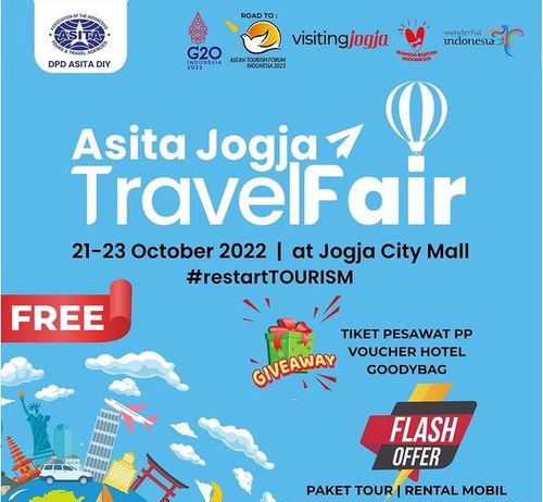 Pameran Wisata ASITA Jogja Travel Fair (21-23 Oktober 2022)
