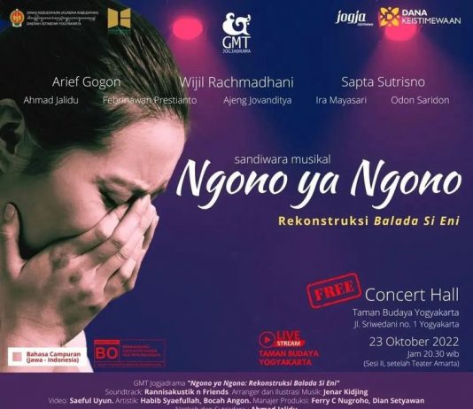 Sandiwara musikal âNgono Ya Ngono : Rekonstruksi Balada Si Eniâ (23 Oktober 2022)