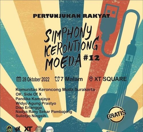Simphony Kerontjong Moeda “PERTUNJUKAN RAKYAT” (28 Oktober 2022)