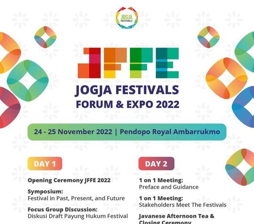 Jogja Festivals Forum & Expo 2022 (24-25 November 2022)