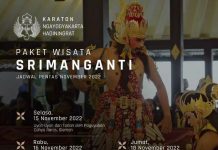 Jadwal Pentas Paket Wisata Srimanganti (15 -20 November 2022)