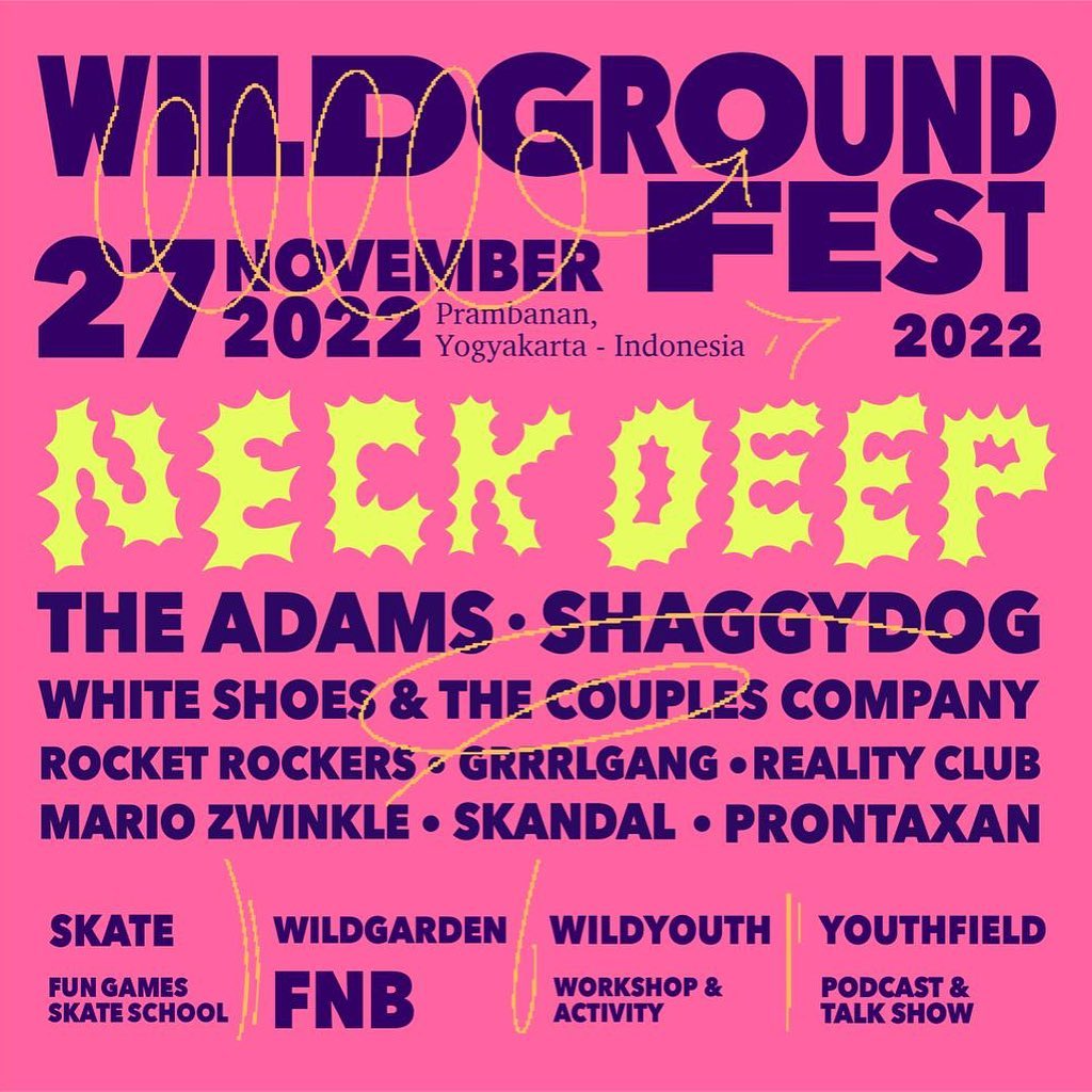 Wild Ground Festival 2022 (27 November 2022) Dinas Pariwisata Daerah