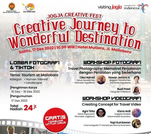 Jogja Creative Festival (17 Desember 2022)