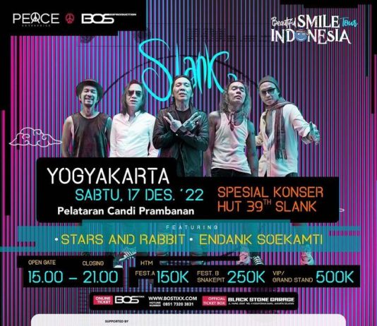 Konser HUT 39 Tahun Slank “Beautiful Smile Indonesia”(17 Desember 2022)