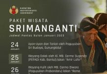 Jadwal Pentas Paket Wisata Srimanganti (24 -29 Januari 2023)