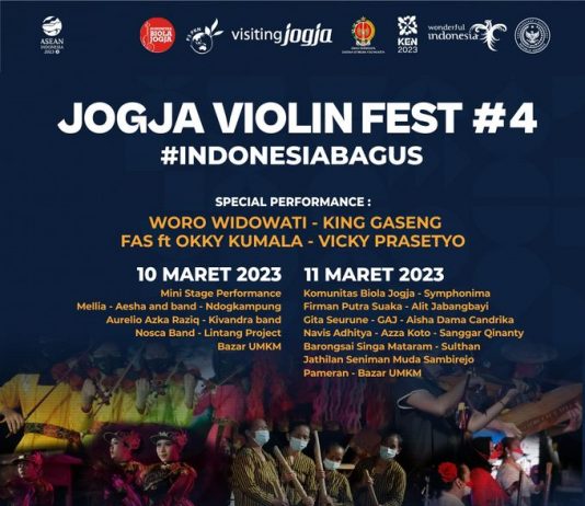 Jogja Violin Festival (10-11 Maret 2023)