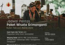 Jadwal Pentas Paket Wisata Srimanganti Februari-Maret 2023