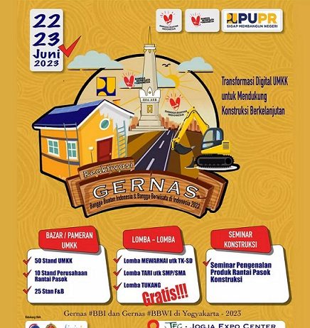 Reaktivasi Gernas BBI dan BBWI Jogja (22-23 Juni 2023)
