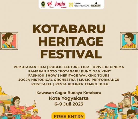Kotabaru Heritage Festival 2023 (6-9 Juli 2023)