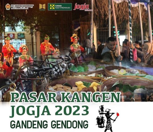 Pasar Kangen Jogja 2023 “Gandeng Gendong” (27 Juli – 5 Agustus 2023)