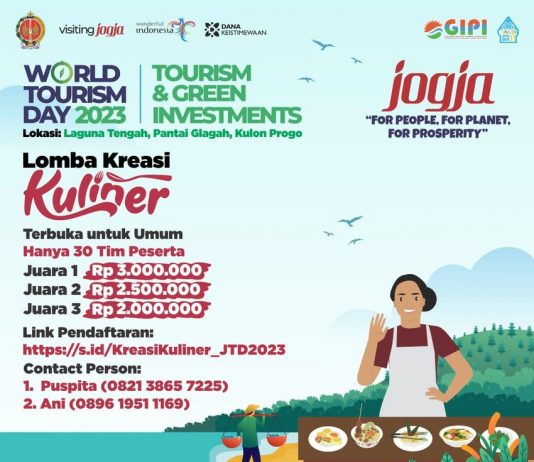 Kreasi Kuliner “Ayam Kampung Jogja Istimewa” (Pendaftaran mulai 18 Agustus 2023)