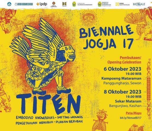 BIENNALE JOGJA 17 (06 Oktober-25 November 2023)
