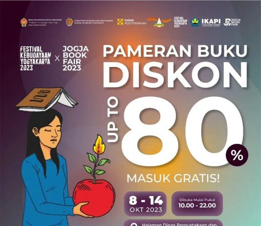 Jogja Book Fair 2023 (08 – 14 Oktober 2023)